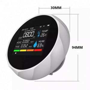 Monitor de Qualidade do Ar Portátil Multi-Gás Tuya Wifi, Medidor de Fumaça e <span class=keywords><strong>CO2</strong></span> para Ambientes Internos e Salas de Cultivo - Product Image 4
