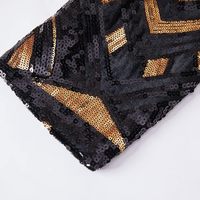 Veste de costume pour homme à col en V à simple boutonnage de l'usine YiFeng - Broderie de paillettes colorées en polyester/coton anti-rétrécissement