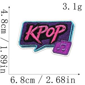 New Self-sticker Embroidered Korea Style Music <b>Note</b> Patches for Decoration - Product Image 3