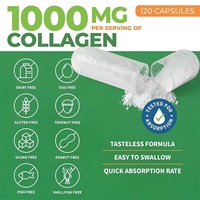 Capsules de collagène avancées à marque privée OEM/ODM : Améliore la santé des articulations et des os, favorise la santé des cheveux et des ongles