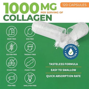 Cápsulas de Colágeno Avanzado de Marca Privada OEM/ODM, Mejora la Salud de las Articulaciones y los Huesos, Promueve el Cabello y las Uñas Saludables - Product Image 2