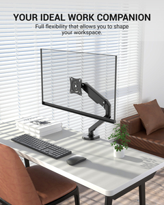 Zenom8 kép màn hình gắn kết bàn đôi 17-32 tùy chỉnh màn hình chủ dọc có thể điều chỉnh lập trình viên Bàn kệ máy tính gắn kết đứng - Product Image 2