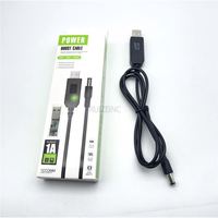 Câble USB de suralimentation 5,5 * 2,1 mm DC-DC 5V/9V/12V pour Power Bank et routeur sans fil – Câble de conversion de tension 5V