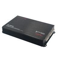 Amplificateur de voiture Sengerwire D9500F 4 canaux classe AB 4 x 50W RMS 12V avec égaliseurs et entrée RCA pour modification audio automobile