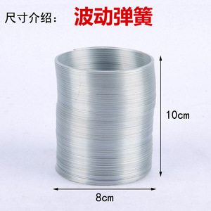 22014 Type Metal Wave Spring Demonstration Instrument for Transverse and Longitudinal Waves (<b>Physical</b> Experiment Equipment) - Product Image 5