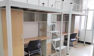 Appartement étudiant <span class=keywords><strong>lit</strong></span> superposé <span class=keywords><strong>bureau</strong></span> combinaison <span class=keywords><strong>lit</strong></span> école dortoir personnel Double couche fer cadre <span class=keywords><strong>lit</strong></span> armoire <span class=keywords><strong>bureau</strong></span> - Product Image 5