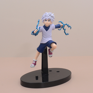 3 modèles de figurines d'action Hunter <span class=keywords><strong>X</strong></span> Hunter en PVC, Killua Zoldyck, Gon Freecss, Kurapika, <span class=keywords><strong>Manga</strong></span>, Art de collection pour la maison - Product Image 3