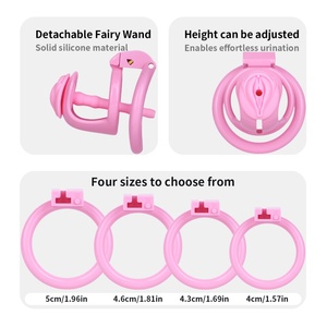 Ceinture de chasteté FRRK pour transformation homme-femme, cage de chasteté pour transgenres, cage à pénis légère, bondage SM - Product Image 4