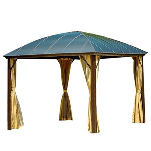 Pabellón de Aluminio para Exteriores, Resistente a la Lluvia, con Techo para Protección Solar, Ideal para Jardín, Patio o Terraza - Product Image 3