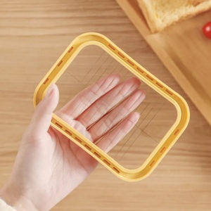 Frozen Butter Cube Cutting Machine Plastic Molding Tool Butter <b>Box</b> Refrigerator Cheese Slice Crisper <b>Storage</b> - Product Image 5