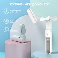 Ventilateurs Portables Mini Pliants Électriques de Poche Rechargeables par USB