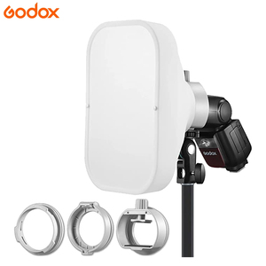 Kit de diffuseur de boîte à lumière Godox ML-CS1625 avec 3 adaptateurs, diffuseur pliable pour GodoxV1 Series V1 ML30 ML60BI <span class=keywords><strong>AD200PRO</strong></span> - Product Image 3