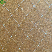 Biaxial berorientasi anggur putih memperbaiki luar ruangan tahan lama memanjat jaring anggur timun teralis dukungan 10x10cm Mesh 2m X 1000g PP UV