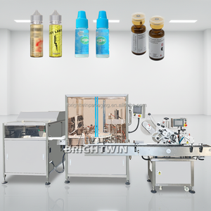 Machine de remplissage automatique de liquides pour flacons Chubby Gorilla de 2 ml à 120 ml, remplisseur <span class=keywords><strong>CBD</strong></span> avec étiqueteuse et déboucheur - Product Image 1