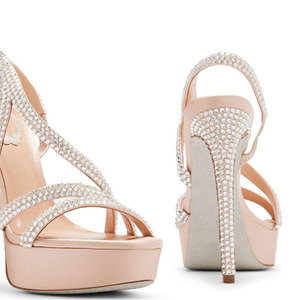 Rhinestone Strap Women's <b>Platform</b> Stiletto High <b>Heels</b> Sexy Crystal Diamonds Sandals <b>Open</b> <b>Toe</b> on Shoes - Product Image 5