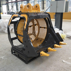 Godet de criblage hydraulique à <span class=keywords><strong>livraison</strong></span> rapide, godet de criblage rotatif haute puissance pour sable et gravier - Product Image 4