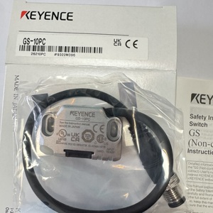 สวิตช์ประตูนิรภัยขนาดเล็ก KEYENCE GS-11N10 รุ่น GS-M แบบไม่สัมผัส มาตรฐาน NPN ชนิดสายเคเบิลยาว 10 เมตร GS 11N10 - Product Image 6