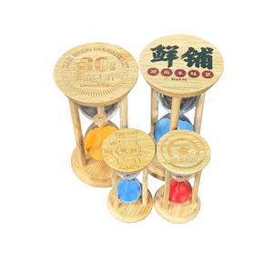 Sablier en bois moderne et écologique personnalisé, portable et léger, avec intervalles de 1/3/5/10/15/20/30 <span class=keywords><strong>minutes</strong></span> pour l'apprentissage/les cadeaux - Product Image 6