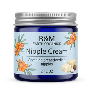 Beurre pour les mamelons pur végétalien, fabricant ODM, au beurre de karité et calendula, sûr pour la grossesse, soulagement des peaux gercées - Product Image 1