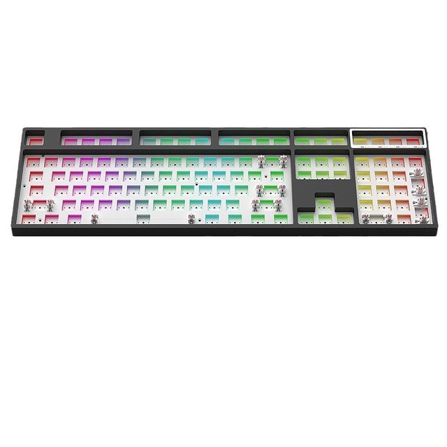 HJSDZHI YG108 Mechanical Keyboard Kit RGB Wireless/2.4G/Wired Third model