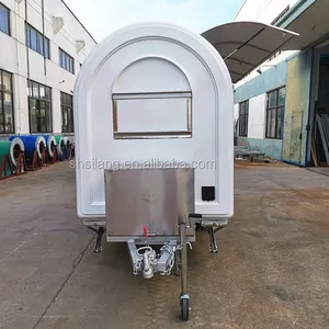 Silang-remolque eléctrico multifuncional para comida, carrito de comida para exteriores - Product Image 1