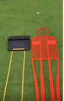 Mur d'obstacles d'entraînement de football personnalisé en usine, méthode de positionnement du ballon, cadre de simulation de mur en ABS