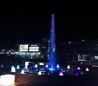 Fontaine d'eau musicale dansante pour jardin extérieur, conception GRATUITE