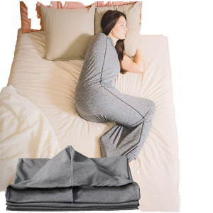 Couverture à capuche portable tendance pour la maison, idéale pour le sommeil et le confort – Vente en gros - Product Image 1