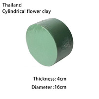 Brique de mousse semi-circulaire. Mousse fleur Oasis. Mousse fleur Absorber l'eauFleurs fixesHydratant