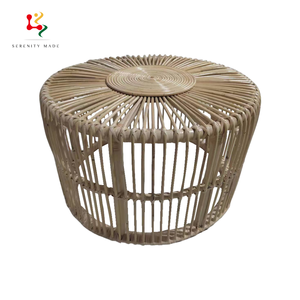 Nuova tendenza vimini mobili da esterno in alluminio tavolino da giardino in <span class=keywords><strong>Rattan</strong></span> tavolino - Product Image 1