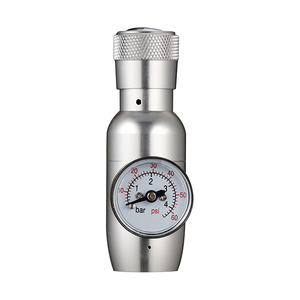 Klfu Mini Nhôm CO2 keg sạc quả bóng Khóa ngắt kết nối giảm áp điều chỉnh homebrewing Soda Làm hệ thống - Product Image 2