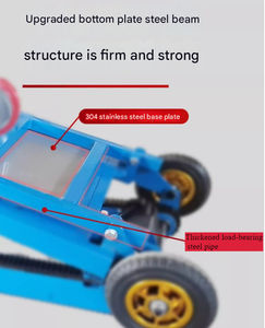 Máquina eléctrica para subir escaleras, carro sobre orugas, vehículo portátil plegable <span class=keywords><strong>de</strong></span> cuatro ruedas para subir escaleras - Product Image 4