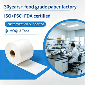 Papier alimentaire personnalisé sans PFAS, résistant à la graisse, pour <span class=keywords><strong>charcuterie</strong></span>, 14 pouces, avec logo, vente en gros usine - Product Image 2