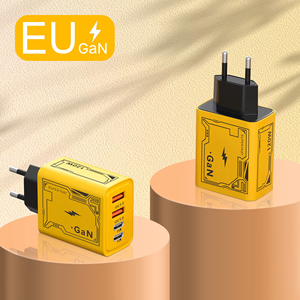 อะแดปเตอร์ชาร์จเร็ว GAN 120W สำหรับเดินทาง รองรับปลั๊ก EU/US ชาร์จไวพิเศษ 120W สำหรับสมาร์ทโฟน ชาร์จเร็วแบบพกพา ช่องเสียบ USB - Product Image 5