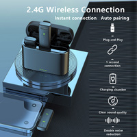 Mini Omni direktion ales drahtloses Mikrofon für Computer USB Live Streaming für YouTube TikTok Vlogging