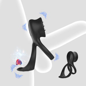 Pênis Adulto Brinquedo Do Sexo Anel Do Galo Para Casal Vibrando Carregamento Magnético Anel Do Pênis Atraso Da Ejaculação Prematura Bloqueio Anel Fino - Product Image 1