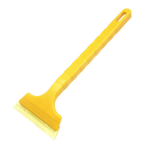 Ice Scraper Stainless Steel With Rubber Brush For Car Window Snow Removal Winter Tool - Product Image 5