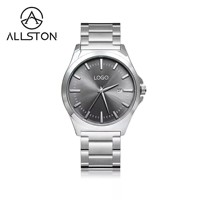 Montre-bracelet de luxe pour hommes d'affaires, avec affichage de la date, mouvement à quartz, classique, étanche, en acier inoxydable