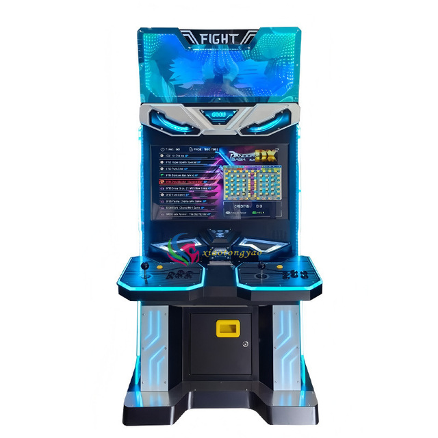 Classic 32inch Boxing Arcade Dual Joystick Game Console Desktop Fighting Machine Retro Equipment