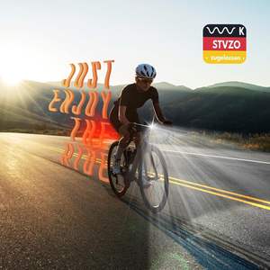 Antela Bicycle <b>Light</b> 300 Lumen LED Rechargeable Front <b>Light</b> With Auto <b>Sensor</b> Waterproof Ip4x - Product Image 3