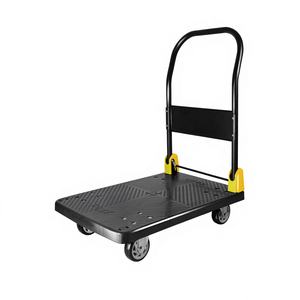 <span class=keywords><strong>Chariot</strong></span> à main pliable en plastique noir 50*70cm, robuste, manuel, pour le transport de charges lourdes, capacité de charge de 200 kg, chariots, chariots à roulettes - Product Image 4