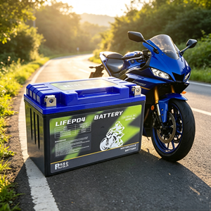 Batterie de démarrage de moto au lithium-ion à taux de démarrage élevé 12V 3Ah adaptée aux YT7B-BS YTX9-BS YT9B-BS YB9-BYTR9-BS YB9A-A - Product Image 1