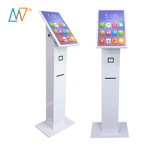 Écran tactile électronique tout-en-un de 21.5 pouces affiche des informations Lcd Kiosque de libre-service à écran tactile avec imprimante - Product Image 1