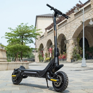 Scooter HEZZO F5, 48V 1600W, 10 Pulgadas, Motor Dual, 18Ah, Batería de Litio, Largo Alcance, Plegable, Resistente al Agua, Enchufe EU/US, Disponible, F5 ELECT - Product Image 1
