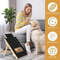 Nouveau jouet en corde de papier de verre remplaçable, lime à ongles, alternative au grattoir à ongles, mangeoire d'enrichissement réglable en bambou pour chiens anxieux