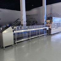 Machine de scellage automatique à grande vitesse pour barquettes, machine de scellage sous vide à l'azote, ligne de production d'emballage sous atmosphère modifiée |   Scelleuse de barquettes