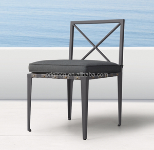 Ensemble de table et de chaises de patio en aluminium forgé de qualité durable pour l'extérieur, table à manger avec 8 chaises - Product Image 2