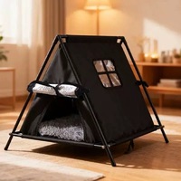 Tente pour animaux de compagnie imperméable et chaude pour l'extérieur, abri pour animaux errants, lit pour chat résistant au froid et à l'humidité