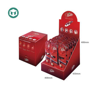 Custom Logo Cmyk Print Glossy Laminering Iso9001 Gecertificeerde Recyclebare Kartonnen Proteïne <span class=keywords><strong>Bar</strong></span> Snickers Spice Teller <span class=keywords><strong>Display</strong></span> <span class=keywords><strong>Box</strong></span> - Product Image 2