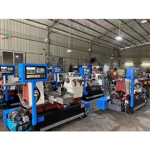 Machine à filer CNC efficace de 5,5 kW avec un diamètre d'alimentation maximal de 520 mm pour la fabrication d'ustensiles de cuisine <span class=keywords><strong>en</strong></span> acier inoxydable/cuivre - Product Image 4